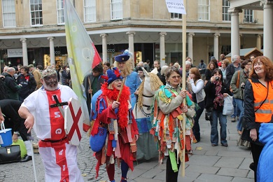 Procession: Fine Lady Revellers
